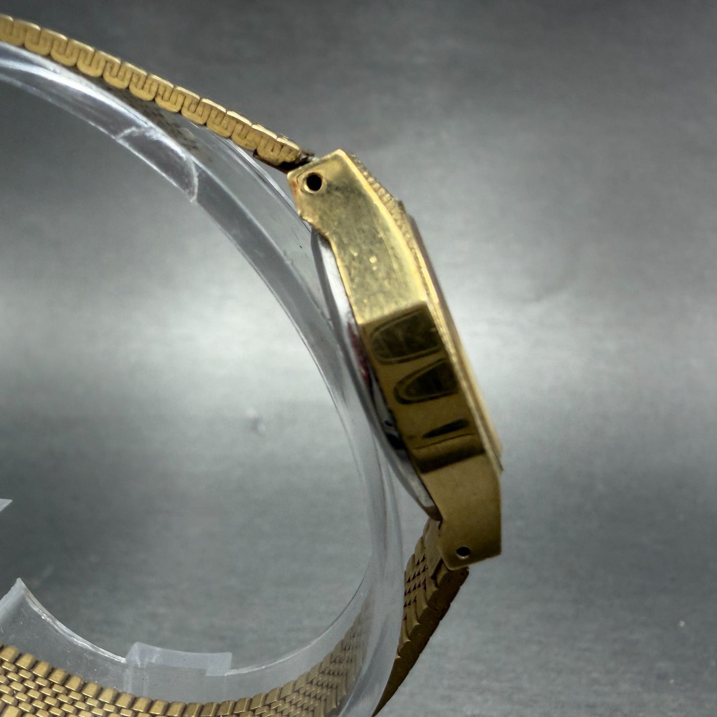 Seiko Watch Women 23mm Champagne Dial Gold Tone Round 2621-5090 New Battery3