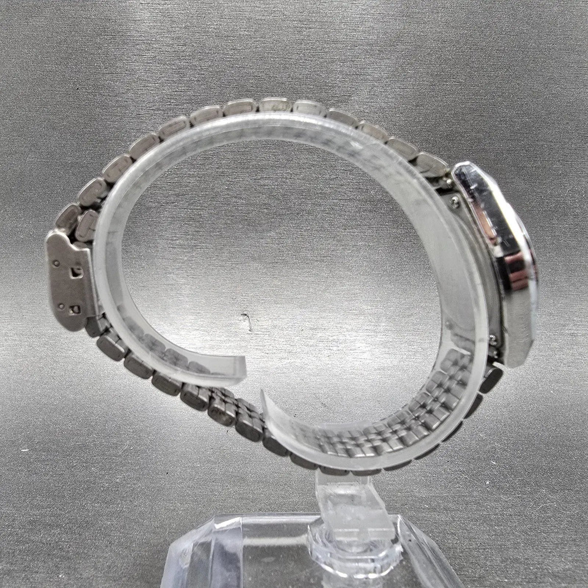 Citizen Q&Q Solarmate Watch Women 27mm Cream Dial Silver Round EL31 Works8