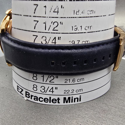 Fossil Townsman Chronograph Watch Men 44mm Blue Dial Rose Gold Tone Round NewBat10