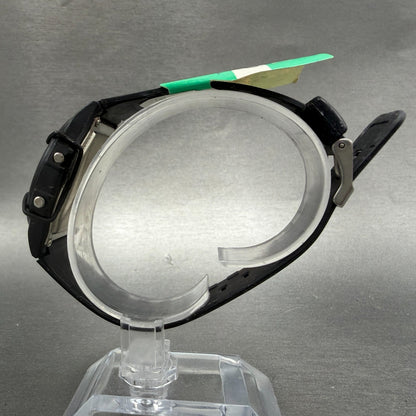 Casio AQW-5 Watch Men 36mm Analog Digital Black Tone Round VTG PARTS7