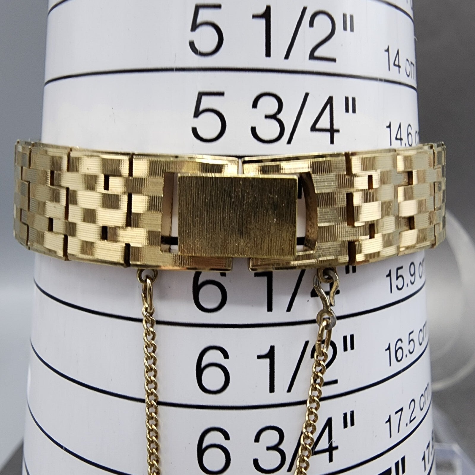 Seiko Watch Women 16mm Gold Dial Gold Tone Manual Rectangle 113399 Runs10