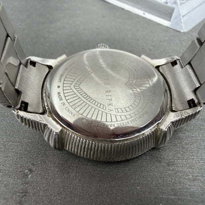 Judith Ripka Watch Women MOP Dial Sterling Silver Small Second Round New Battery9