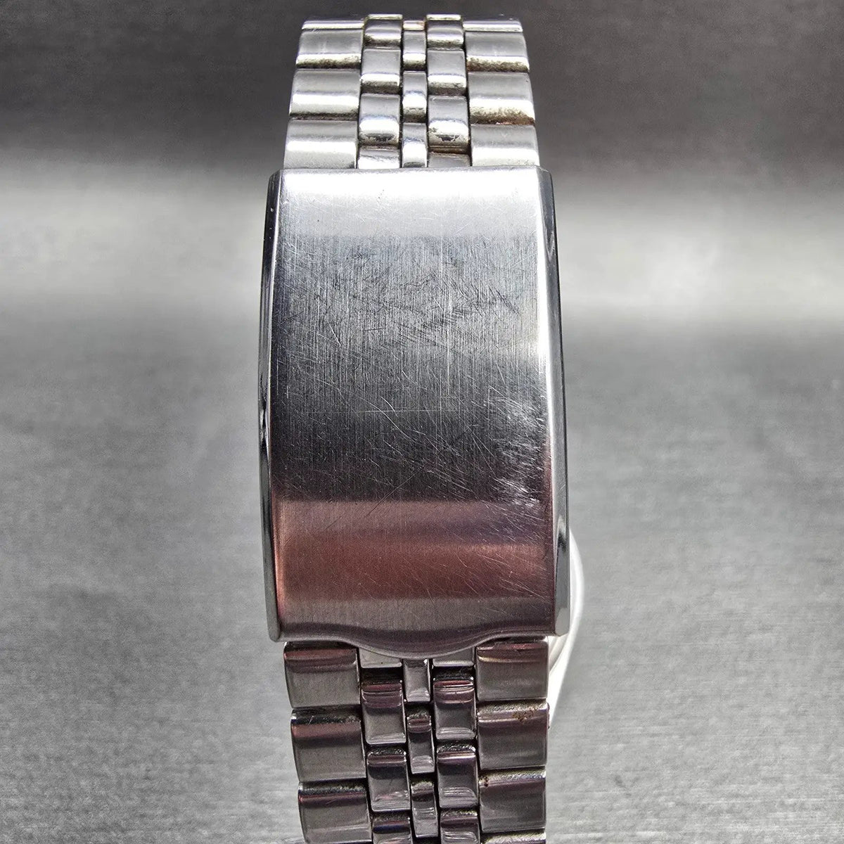 Seiko Alba Watch Men 35mm Silver Dial Silver Tone Daydate Y143-8280 New Battery7