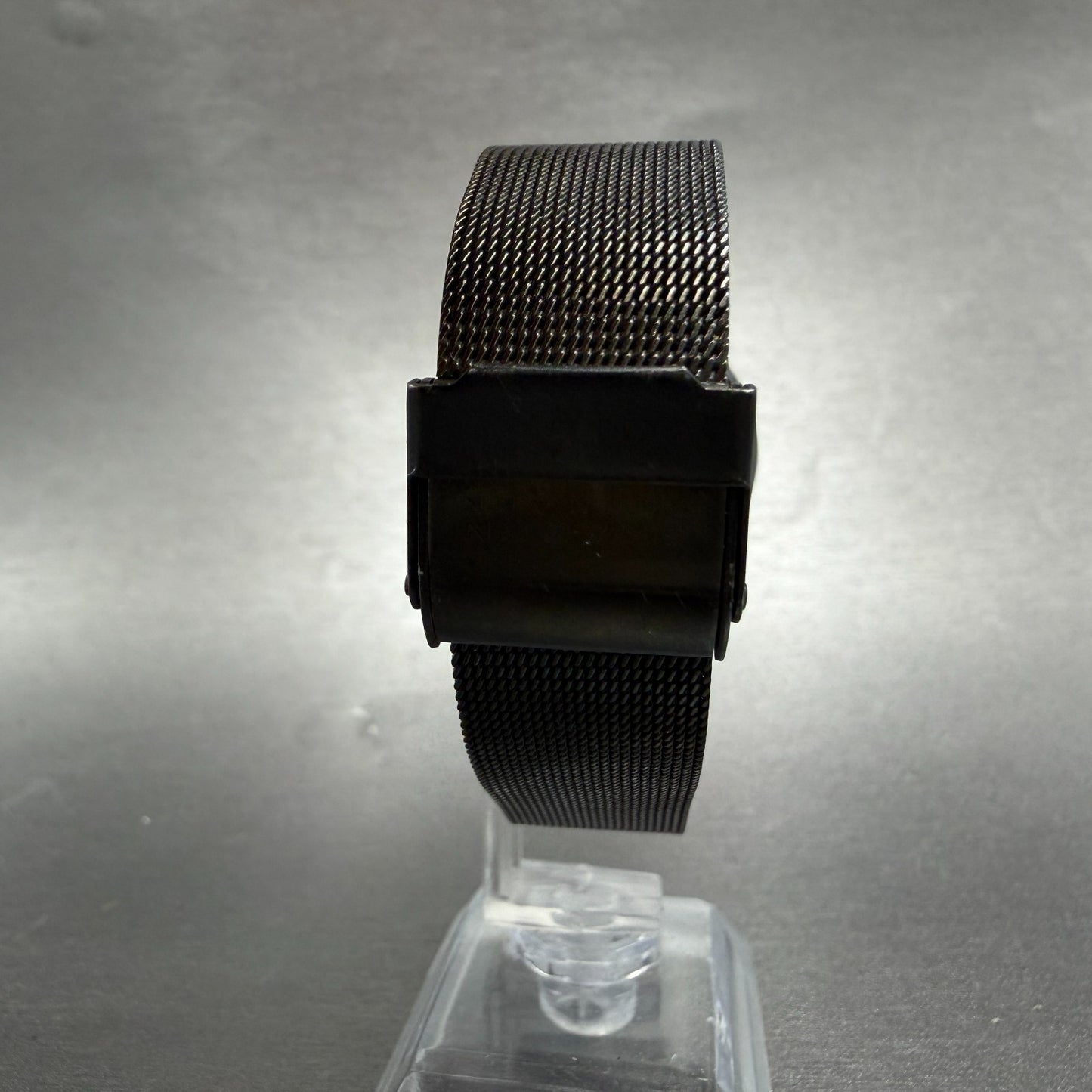 Skagen Watch Unisex 34mm Black Dial Black Tone Date Round 170LTMB1 New Battery7
