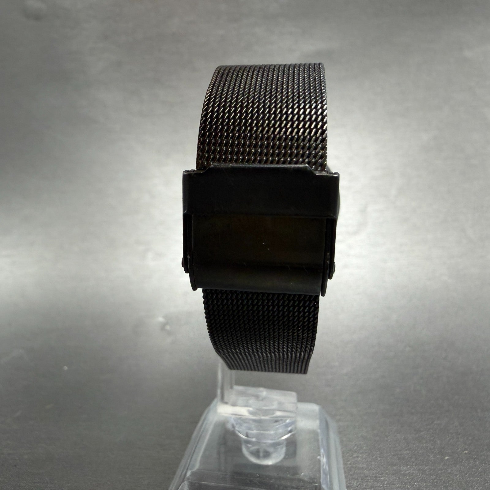Skagen Watch Unisex 34mm Black Dial Black Tone Date Round 170LTMB1 New Battery7