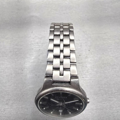 Skagen Denmark Watch Men 34mm Gray Dial Titanium Date Round 105XLT New Battery4