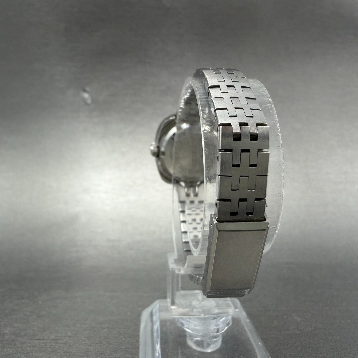 Seiko Automatic Watch Women 25mm Yellow Dial Silver Tone Daydate 2706-0130 Runs7