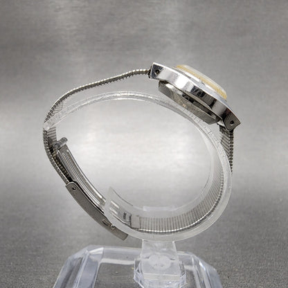 Citizen Watch Women 19mm Silver Dial Silver Tone Manual 4-681584-S Runs