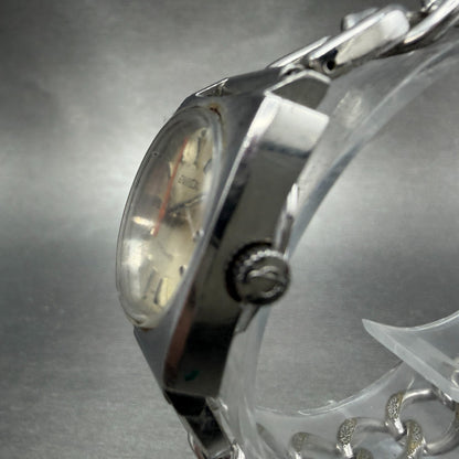 Enicar Star Jewels Watch Women 23mm White Dial Steel Manual Wind Runs VTG2