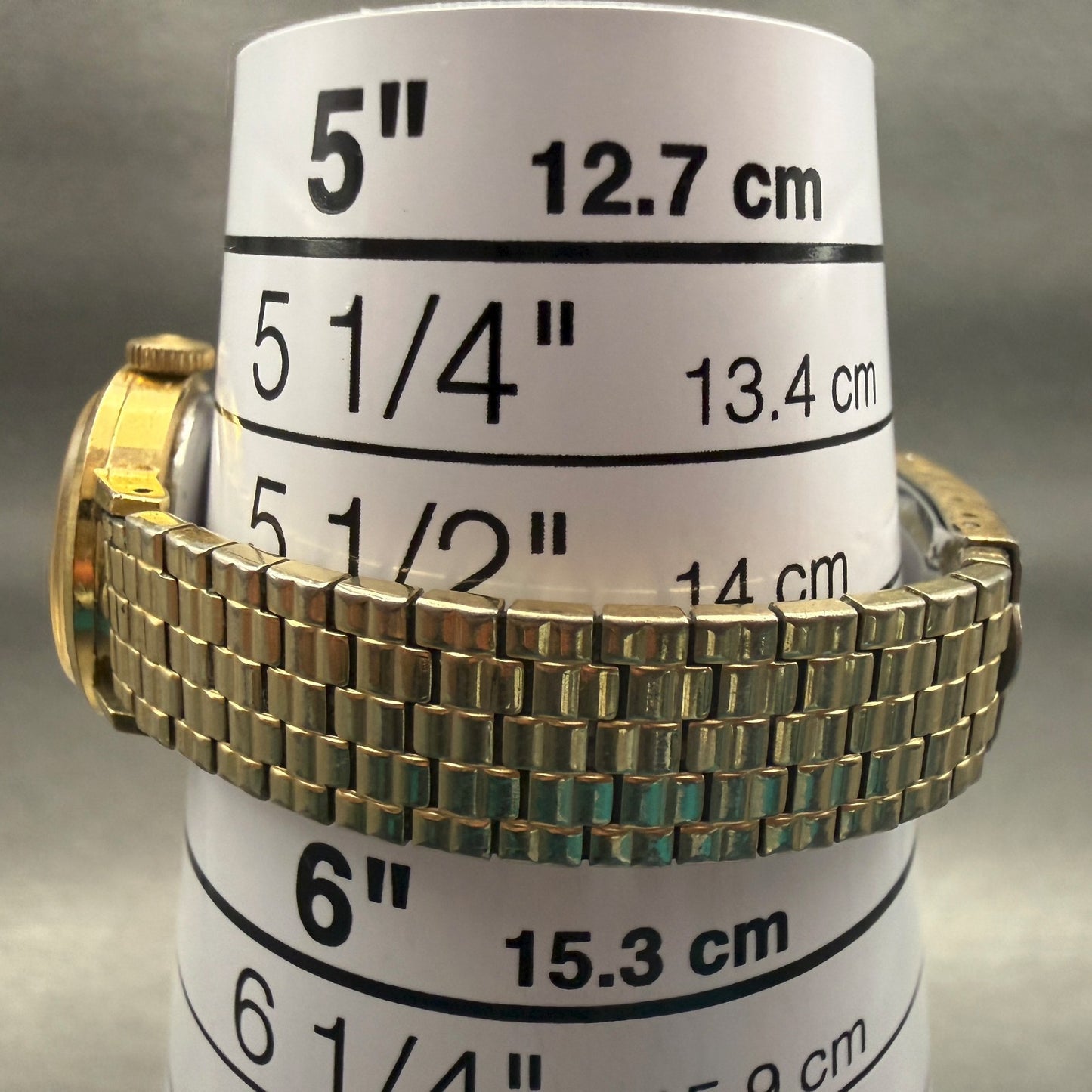 Seiko Watch Women 20mm Gold Dial Gold Tone Round 11-0039 Manual wind Works9