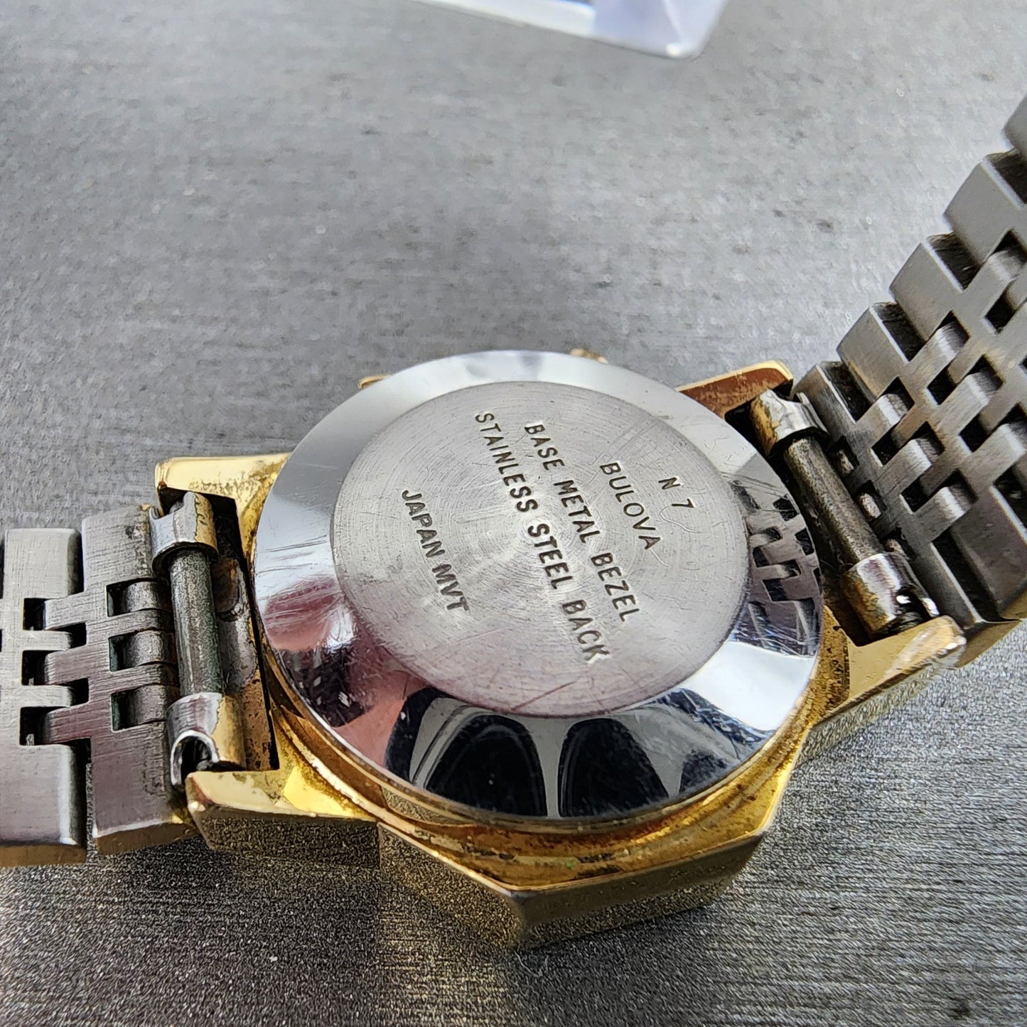 Bulova Digital Watch Women 25mm LCD digital Octagon New Battery N7 VTG9
