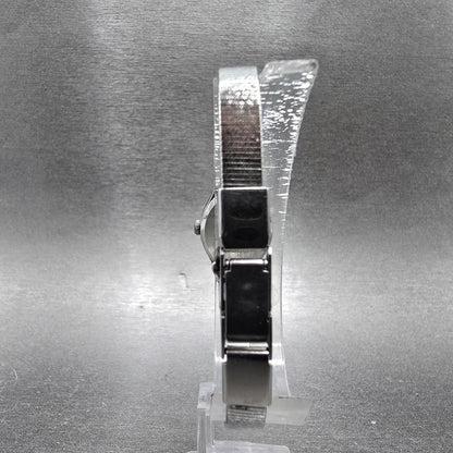 Citizen CQ Watch Women 16mm Silver Dial Silver Square 3220-891481  New Battery7