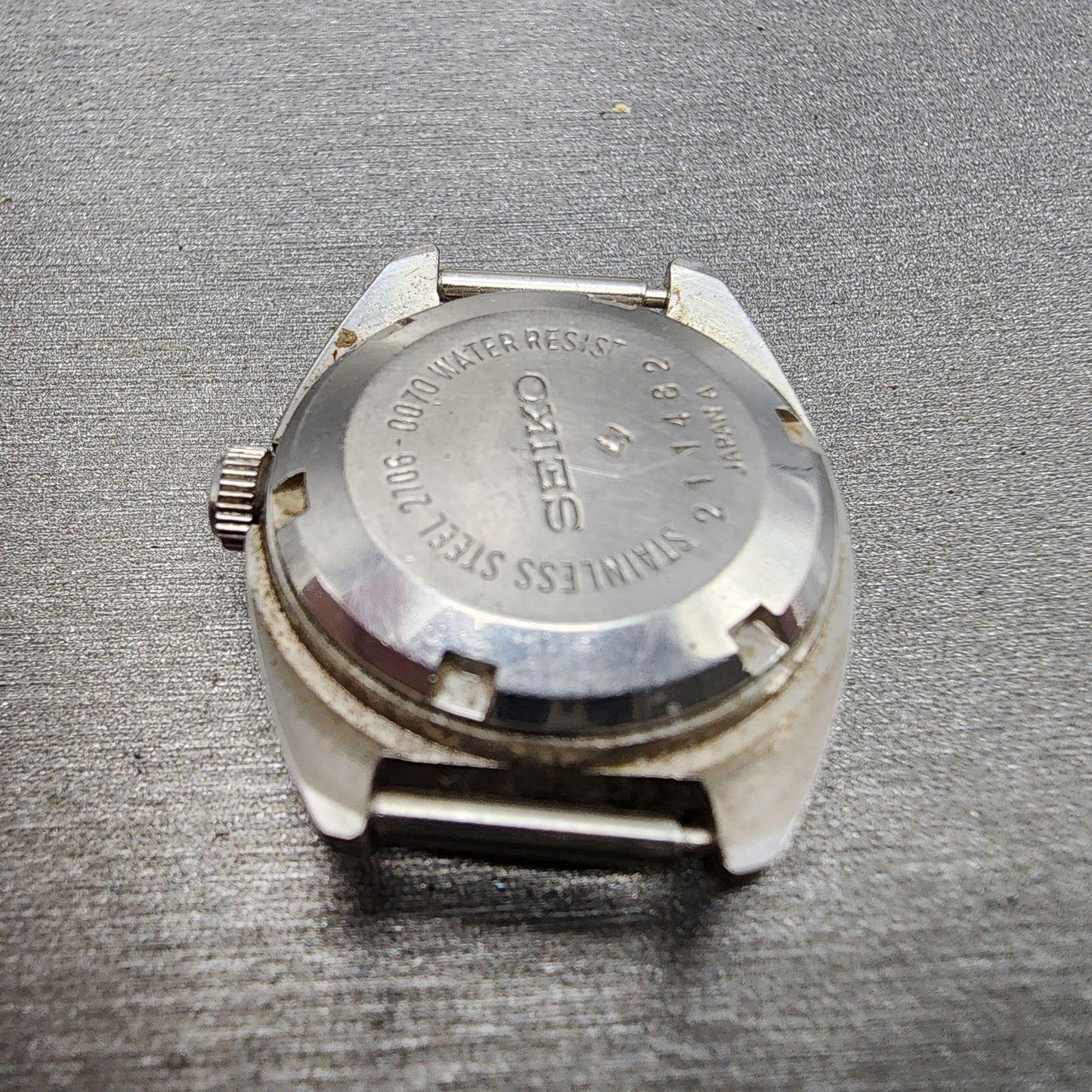Seiko Automatic Watch Women 24mm Gray Dial Silver Tone Daydate 27060070 PARTS8