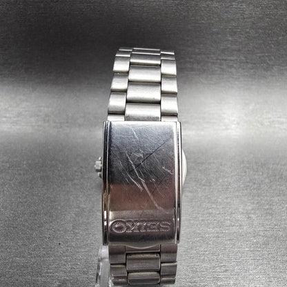Seiko Spirit Watch Men 35mm Silver Dial Silver Tone Daydate 7N43-7180 New Batt7