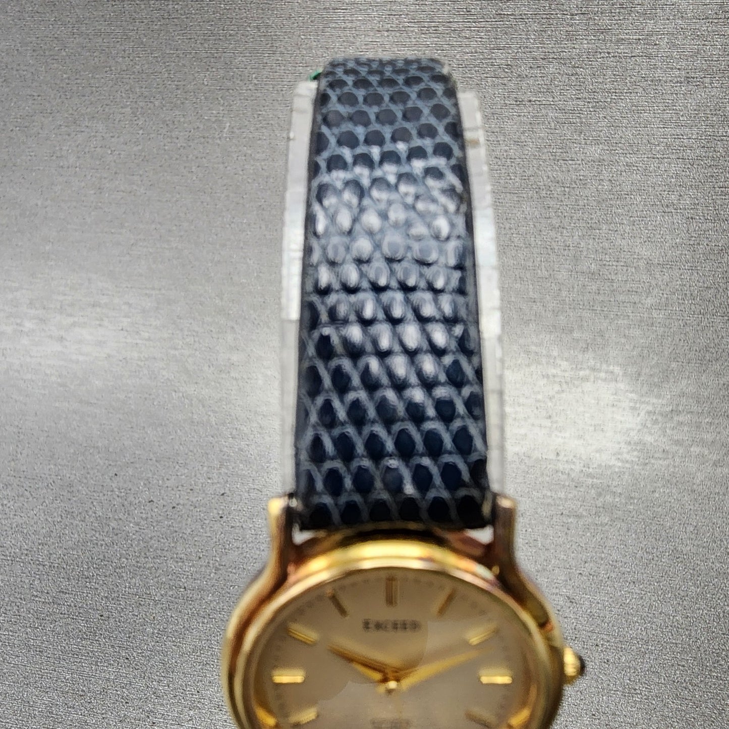Citizen Exceed Watch Women 23mm Champagne Dial Gold Tone Round New Battery4