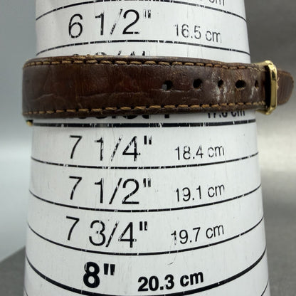 Seiko Watch Women 28mm Gold Dial Gold Tone Round 4N00-0720 New Battery Vintage10