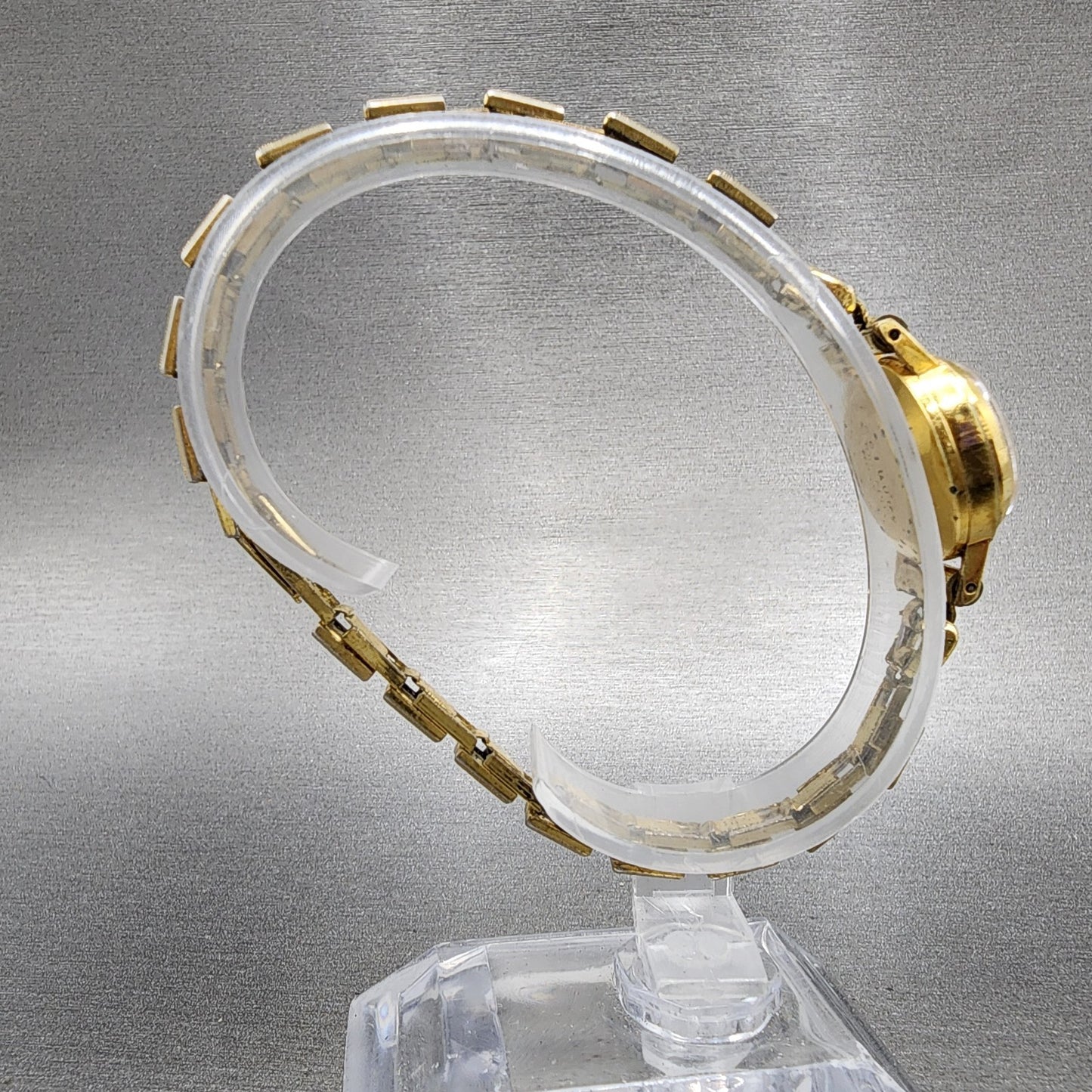 Seiko Angel Watch Women 20mm Cream Dial Gold Plated Manual Wind 10040090 Runs8