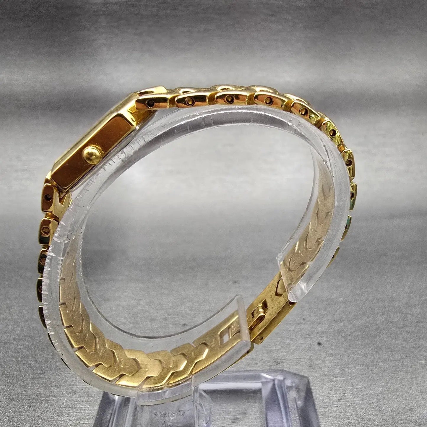 Citizen Watch Women 18mm Gold Dial Gold Tone Hexagon 5421-S41185 New Battery VTG6