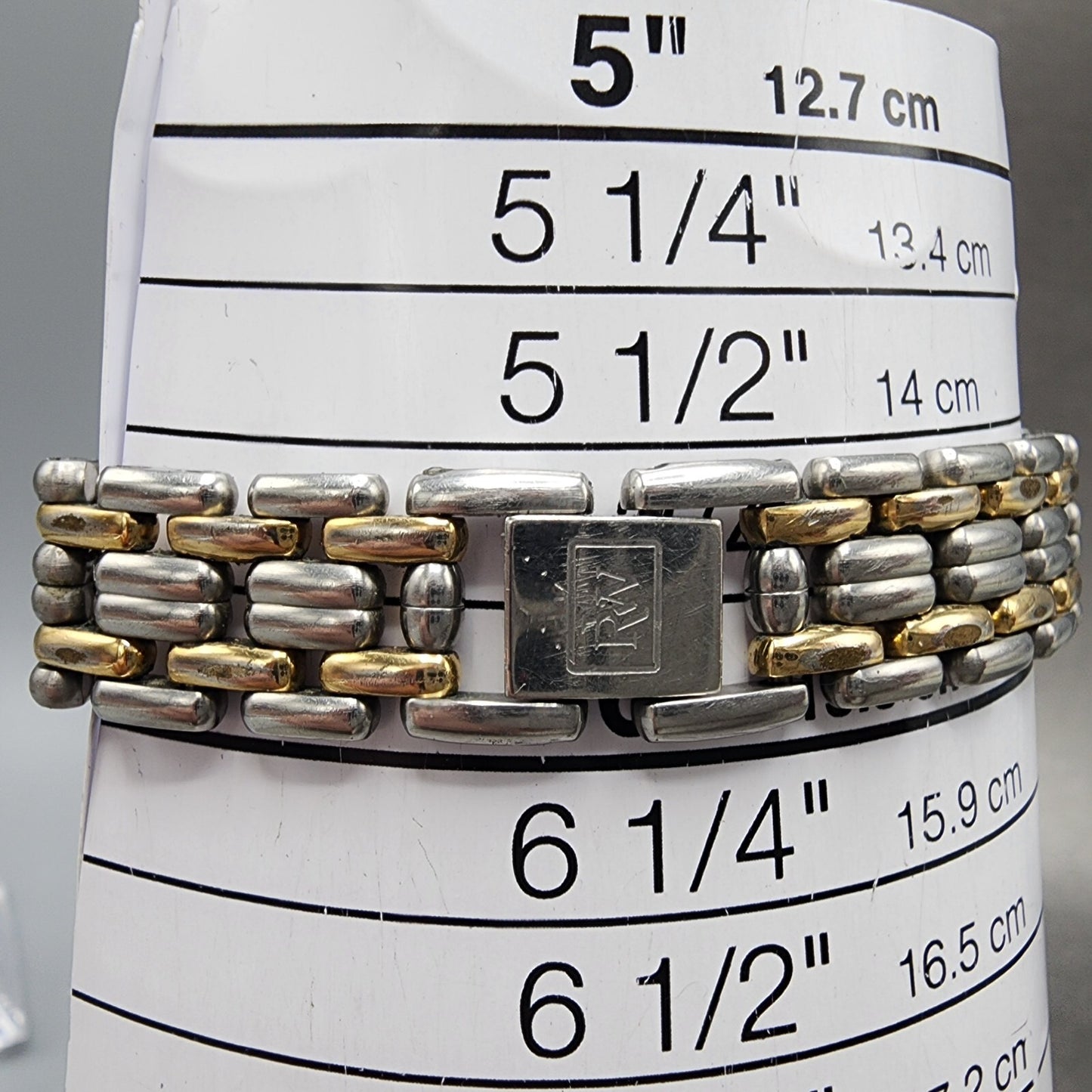 Raymond Weil Watch Women 24mm White Dial Two Tone Date Round 9947 New Battery10