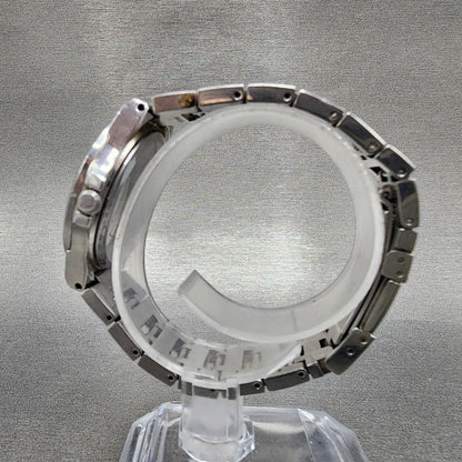 Seiko Lukia Watch Women 32mm Pink Dial Silver Tone Daydate 5y890b30 New Battery6