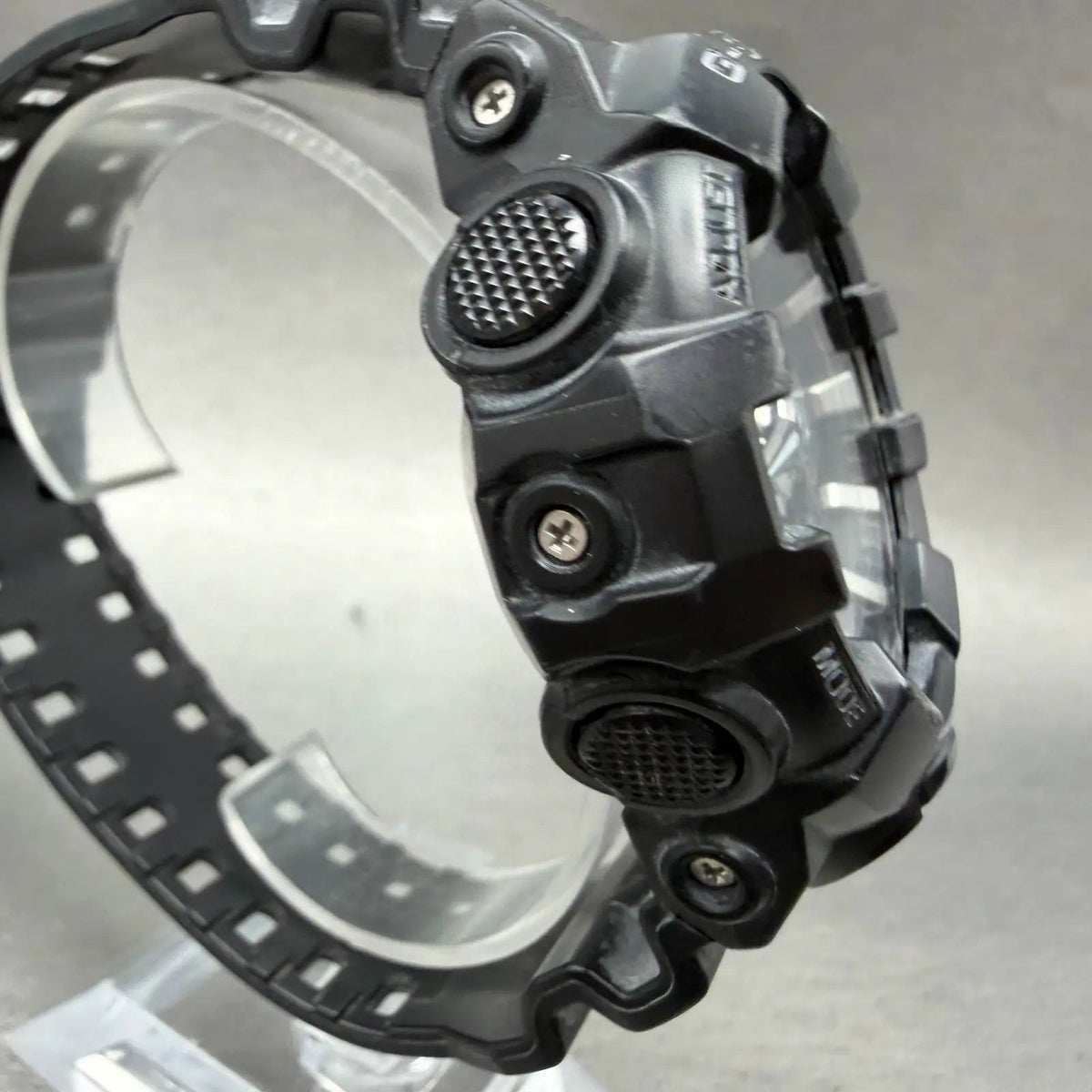 Casio G-Shock GA-700 Watch Men 53mm Analog Digital Black Alarm Chrono New Batt L3