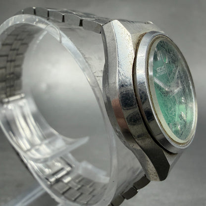 Seiko Automatic Watch Women 26mm Green Dial Steel Daydate 2206-0590 PARTS4