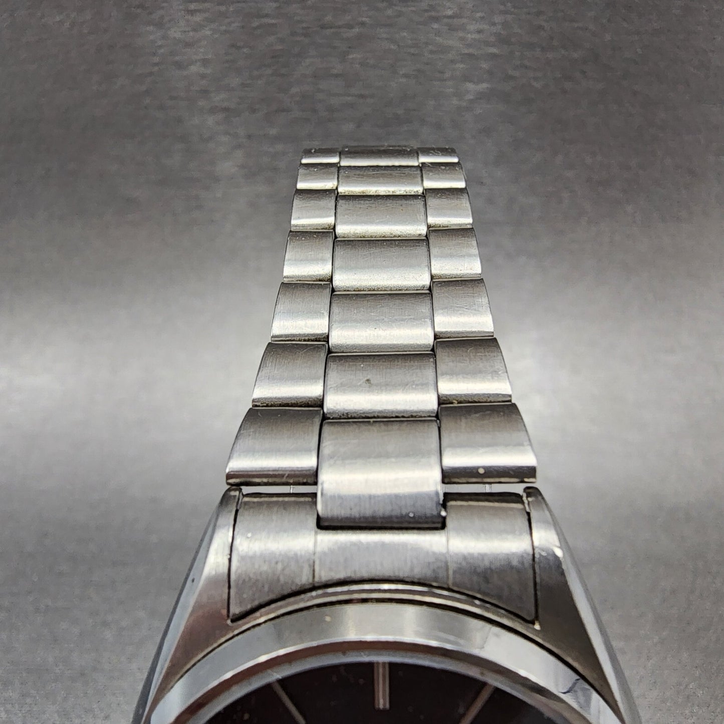Seiko SQ Watch Men 35mm Gray Dial Steel Daydate Round 75468069 PARTS5