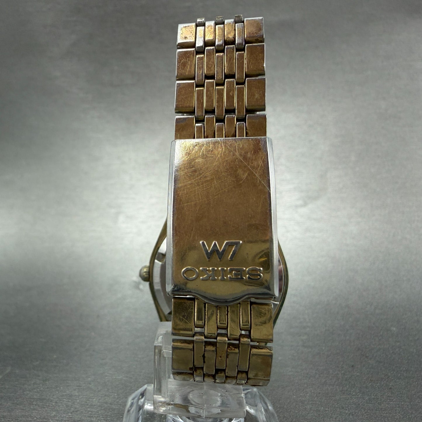 Seiko Lordmatic Special Watch Men 35mm Silver Dial Gold Tone Daydate Runs Vintag7