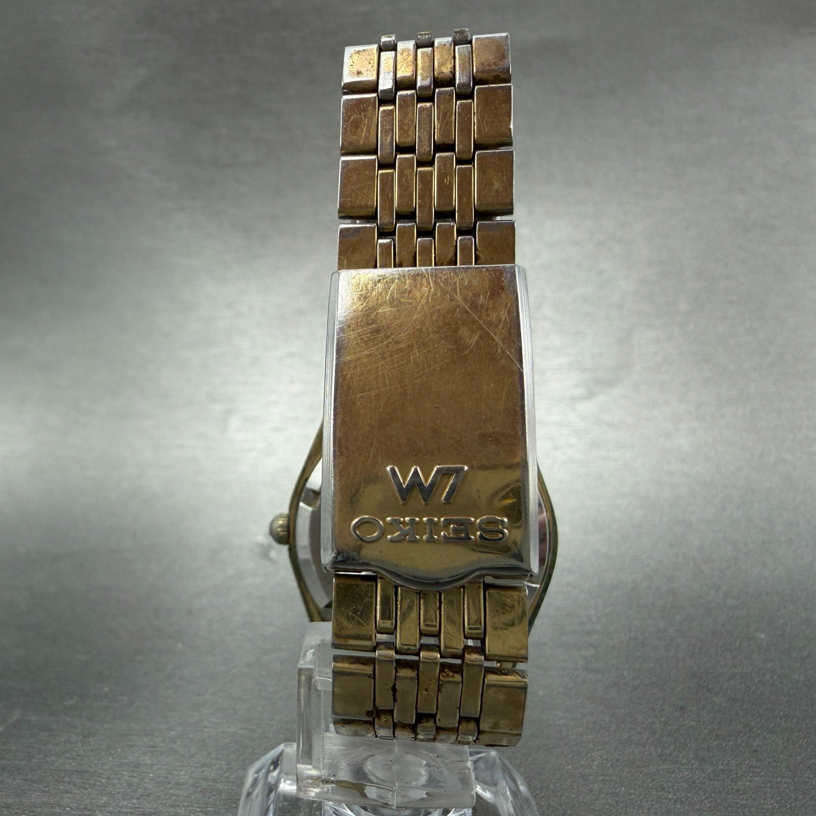 Seiko Lordmatic Special Watch Men 35mm Silver Dial Gold Tone Daydate Runs Vintag7