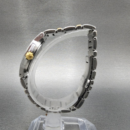 Maurice Lacroix Miros Watch Women 24mm Silver Dial Two Tone Round New Battery