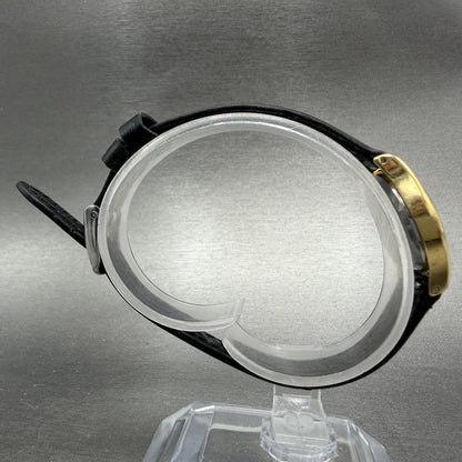 Citizen CQ Watch Women 21mm Black Dial Gold Tone Round 2931-292154 New battery8