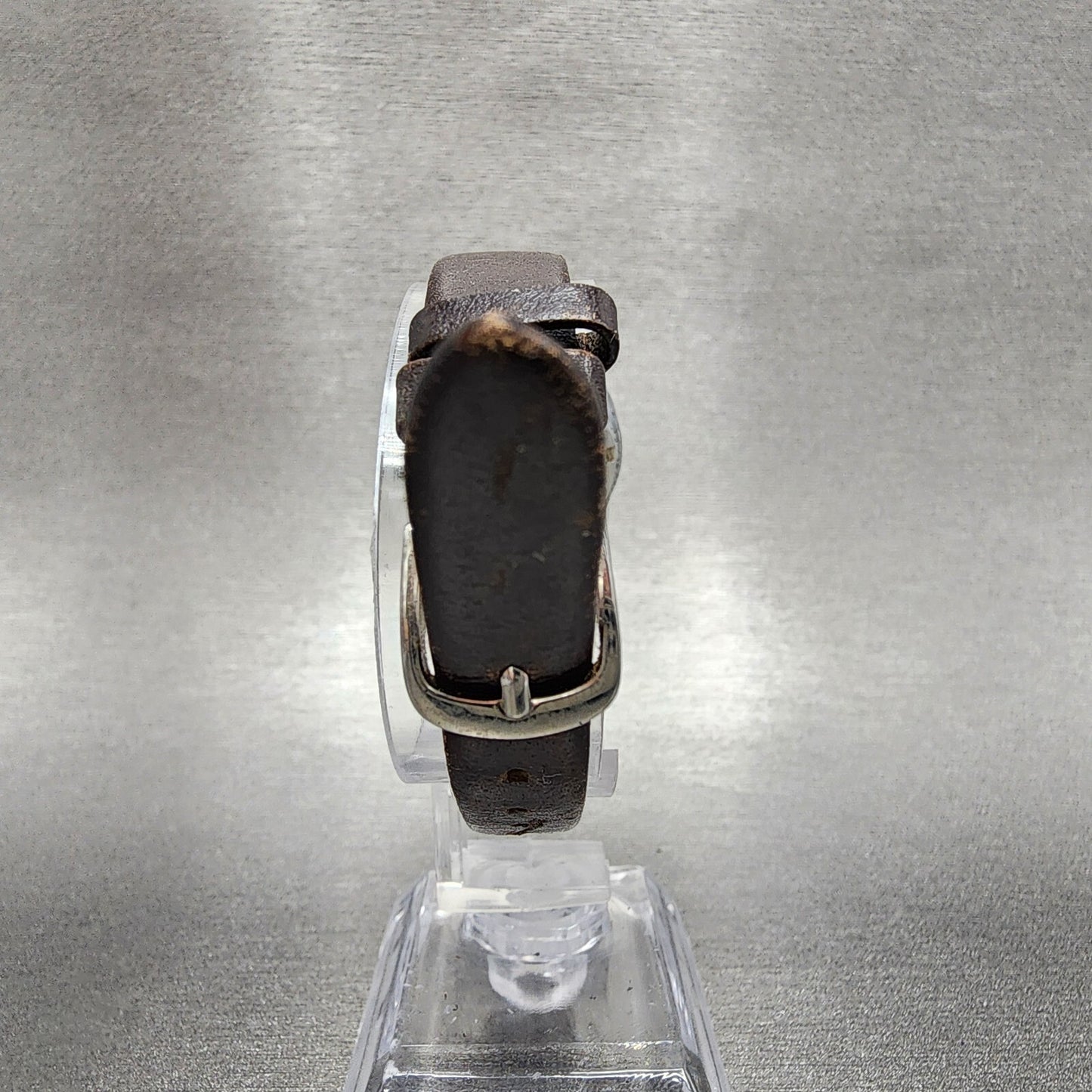 VTG Seiko Alba Watch Women 25mm Silver Dial Silver Tone Daydate Round New Batt7