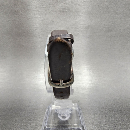VTG Seiko Alba Watch Women 25mm Silver Dial Silver Tone Daydate Round New Batt7