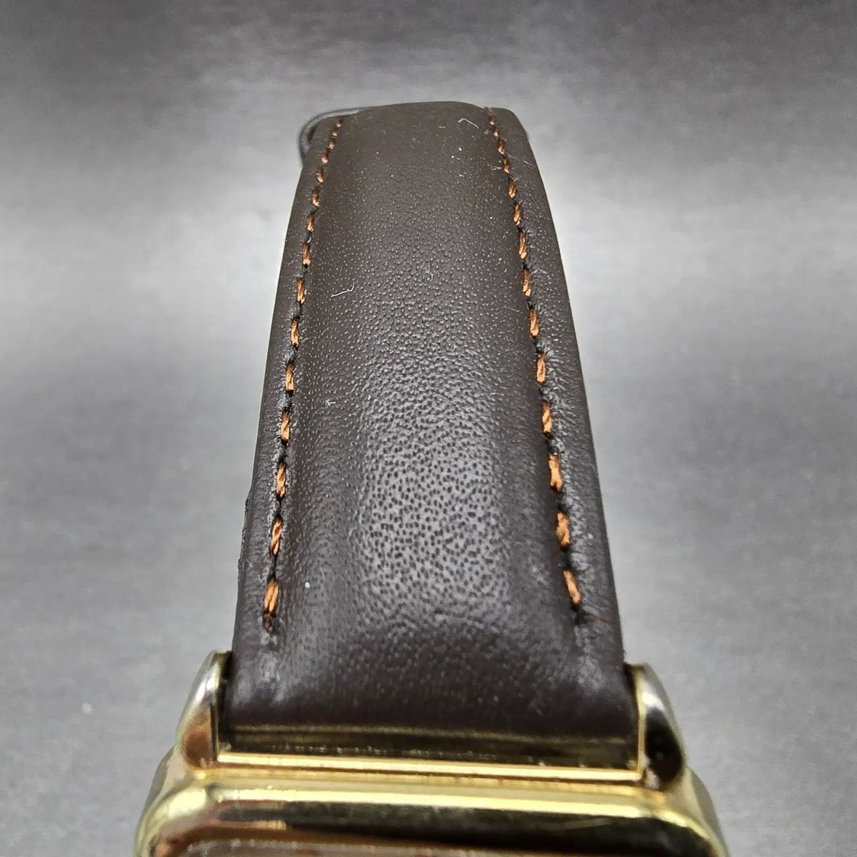 Timex Tank Watch Men 28mm Cream Dial Gold Rectangle Indiglo New Battery VTG4