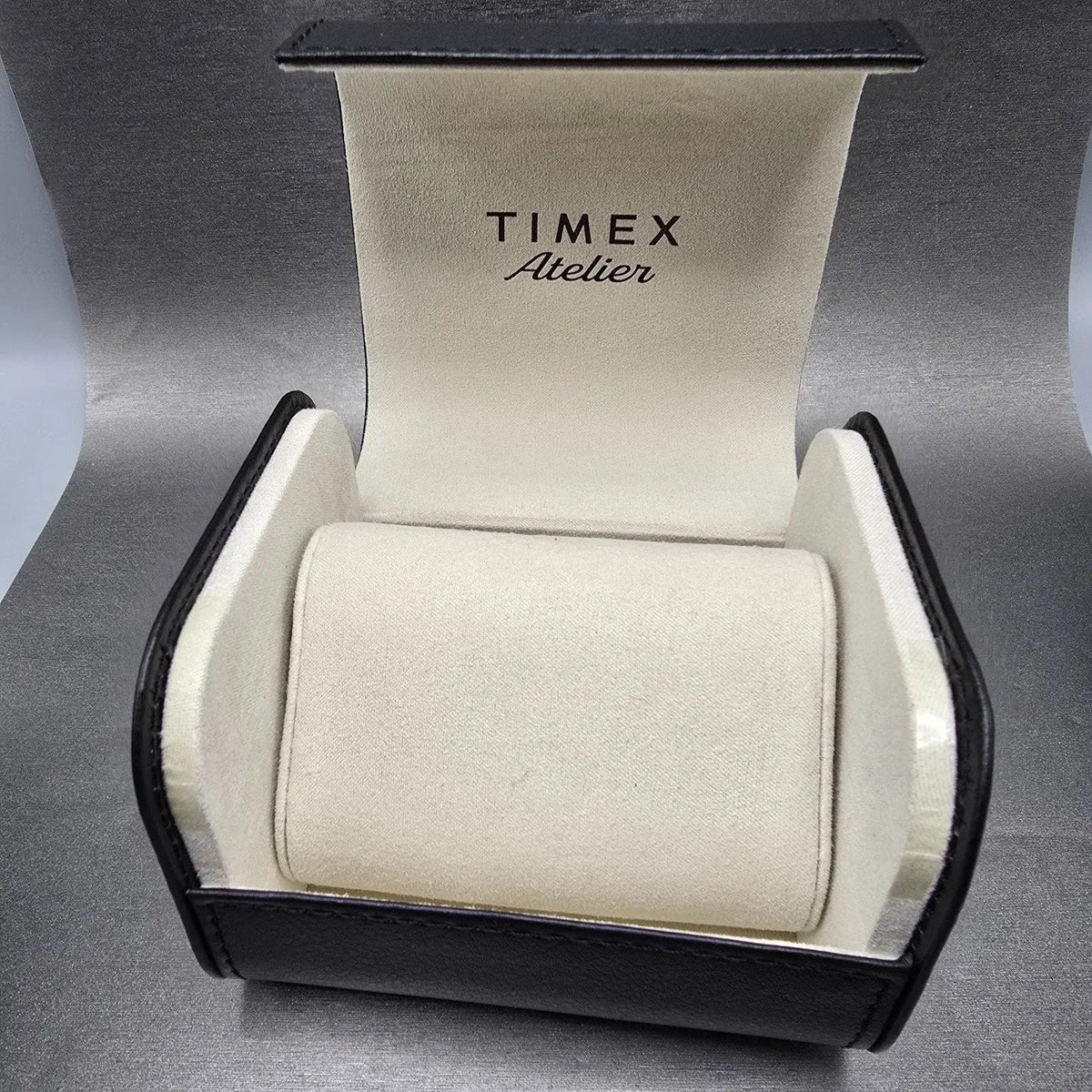 Timex Atelier GMT24 M1a Automatic Watch Men 40mm Black Dial Steel TW2Y7230013