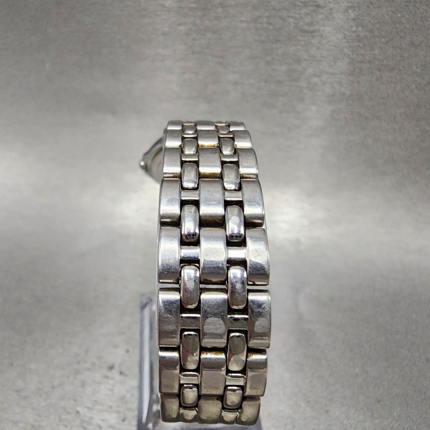 Raymond Weil Tango Watch Women 28mm Black Dial Silver Tone Date 5360 New Battery7