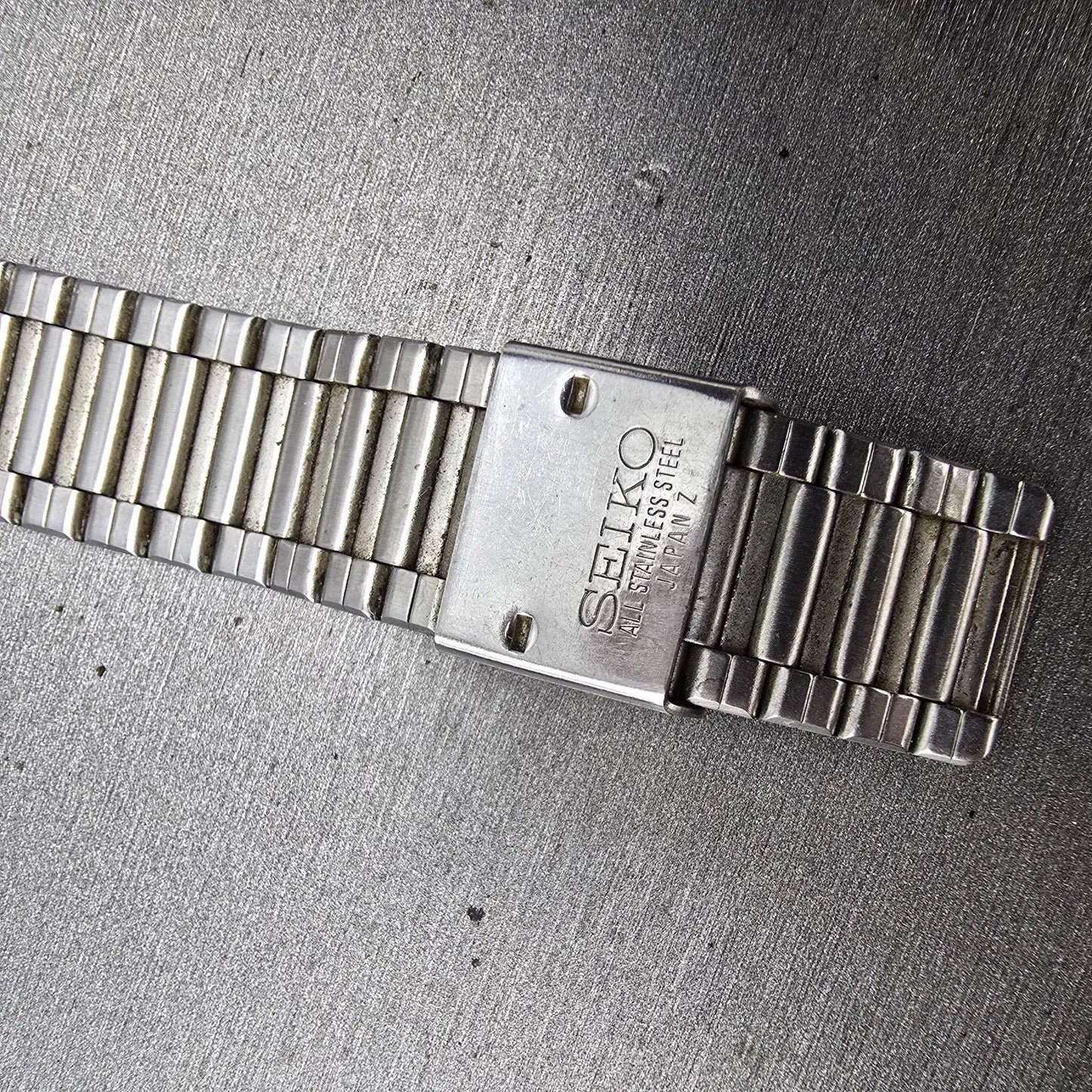 Seiko Bracelet 19mm Stainless Steel Gold Tone READ!!!!!!! Vintage Z46212