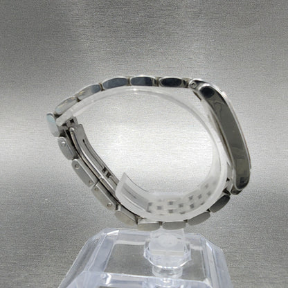 Longines Dolce Vita tank Watch Women 20mm White Dial Steel Rectangle New Battery8