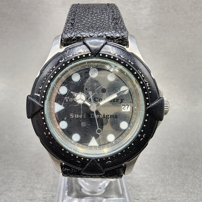 Orient Town & Country Surf Designs Watch Men 36mm Silver Dial Steel Date NewBat0
