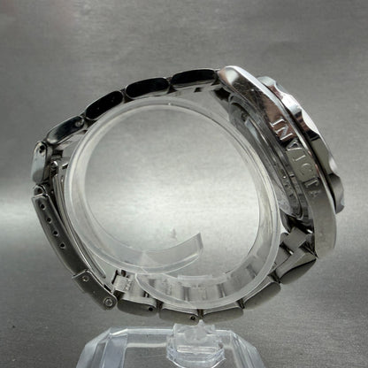 Invicta Pro Diver Watch Men 38mm Black Dial Silver Tone Date Round 8932 New Batt8