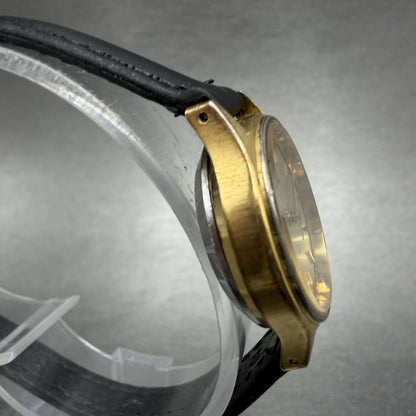 Seiko Watch Women 23mm Champagne Dial Gold Tone Round 4301-0030 New Battery3
