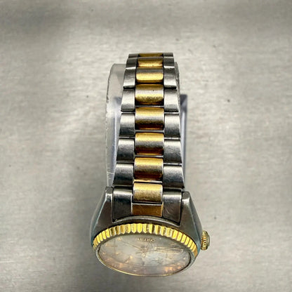 Seiko SQ Watch Women 24mm Silver Dial Two Tone Daydate Round 2626-0159 New Batt4