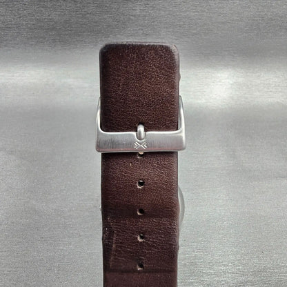 Skagen Grenen Watch Men 42mm Silver Dial Silver Tone Date 233XXLSL New Battery7