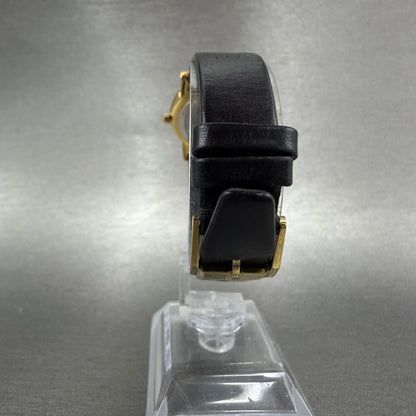 Movado Museum Watch Women 25mm Black Dial Gold Round 87.A1.845 New Battery7