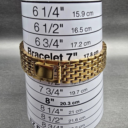 Citizen CQ Watch Women 21mm Black Dial Gold Tone Round 5920-K08811 New Battery9