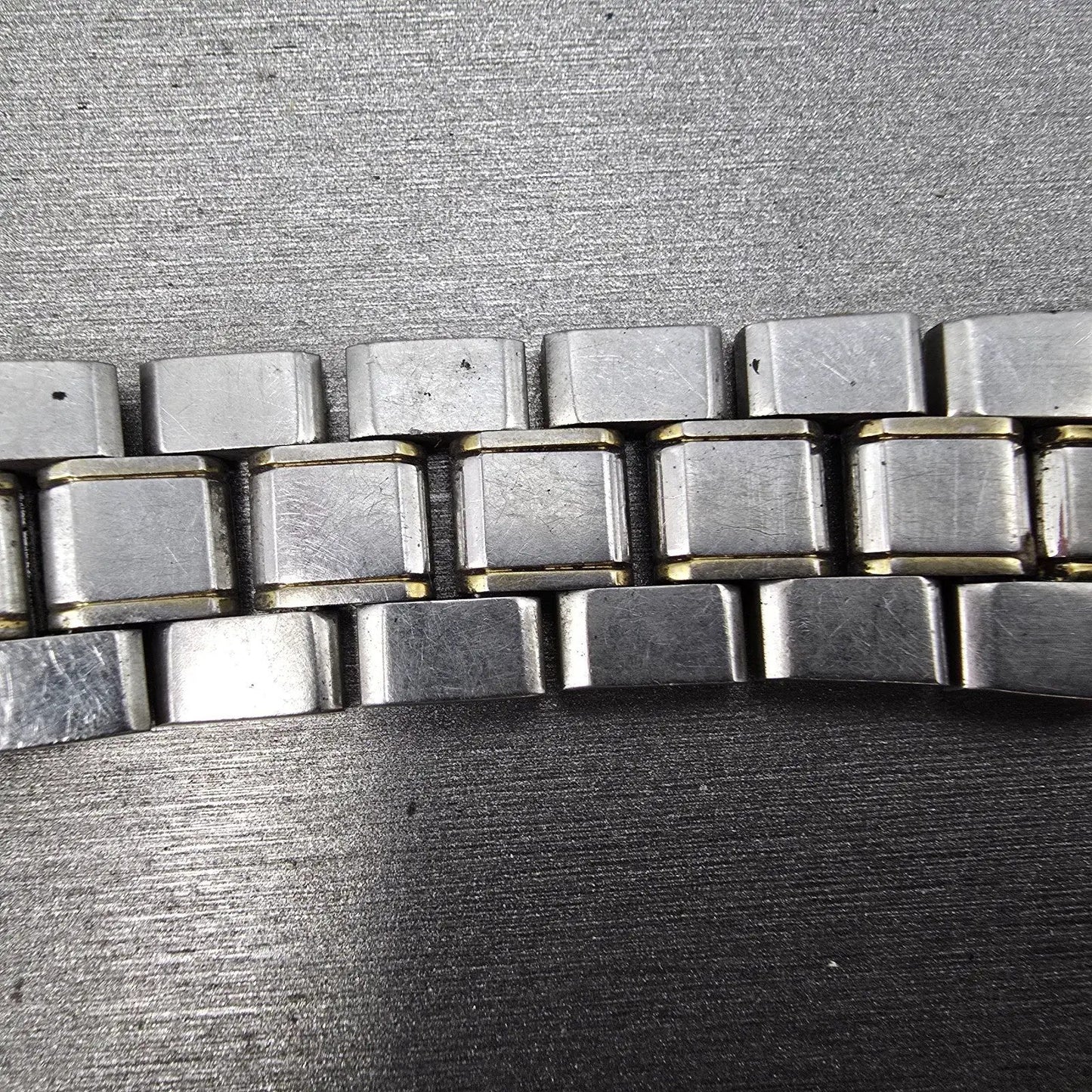 Seiko Bracelet For V742-8119 18mm Stainless Steel Two Tone 4916ZI Vintage3