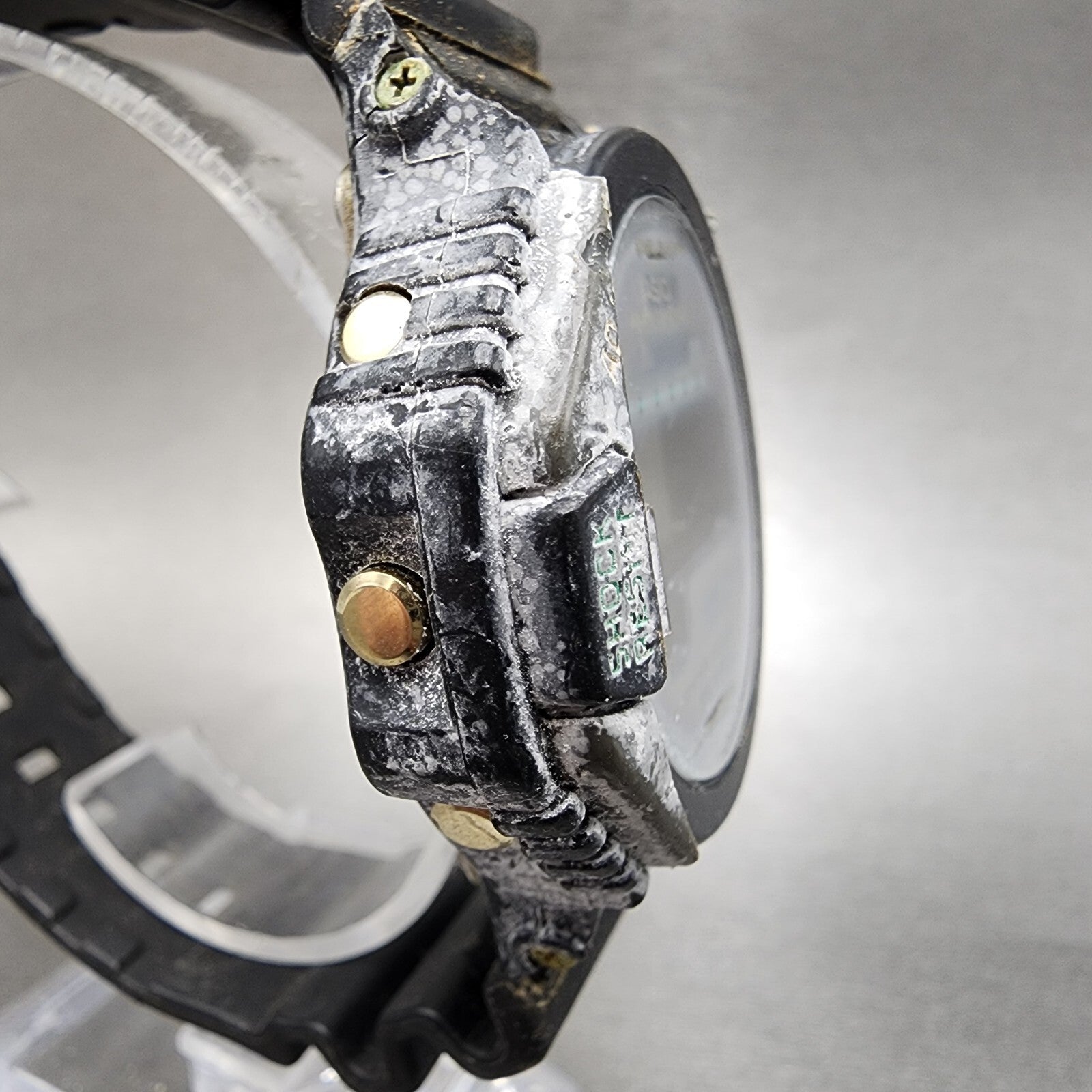 Casio GShock DW6200 Watch Men 44mm Digital Black Tone Alarm Chrono New Battery3