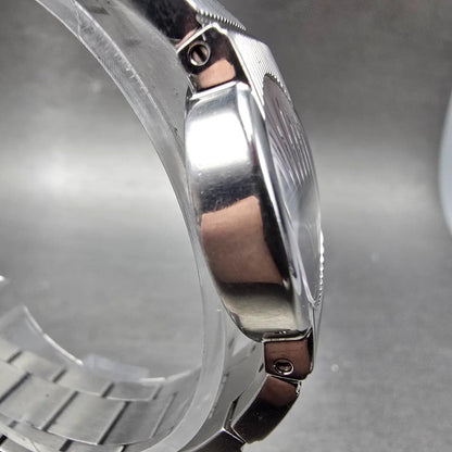 Movado Concerto Watch Women 26mm Black Dial Steel  Round 84.G4.1842 New Batt3