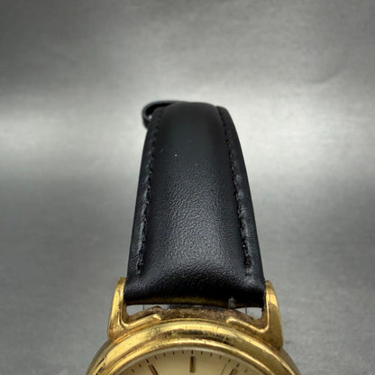 Citizen Junction Watch Unisex 32mm Champagne Dial Gold Tone Round New battery4