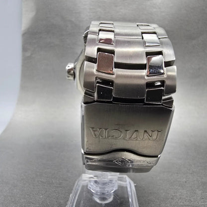 Invicta Pro Diver Watch Men 48mm Blue Dial Silver Tone Daydate 7496 New Battery9